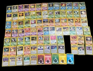 86 Cartas Casi Completo Común y Poco Común Pokemon Gimnasio Desafío Set LP-NM WotC - Imagen 1 de 6
