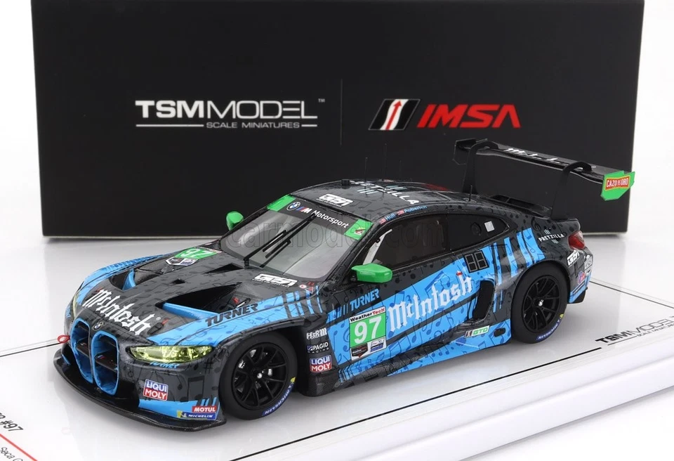 1/43 TRUESCALE - BMW - 4-SERIES M4 GT3 TEAM TURNER MOTORSPORT N 97 2nd TSM430751 - Immagine 1 di 1