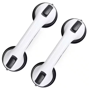 12 In. Strong Suction Shower Handle, Safety Bars for Shower Chair, Bathroom Grab - Picture 1 of 7