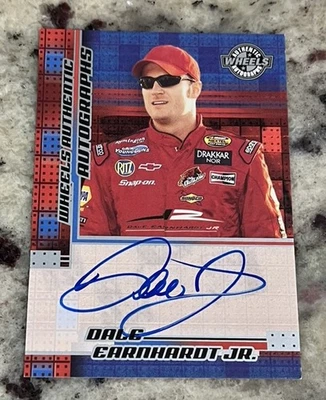 2004 Wheels Authentic Autographs Dale Earnhardt JR. Auto NASCAR Cup Series  - Image 1 of 2