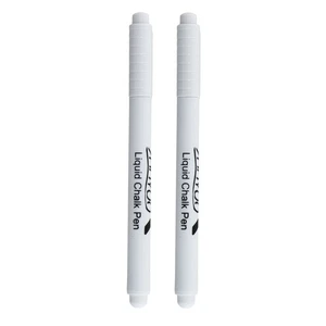 2X(2PC Liquid Chalk Pen Marker For Glass Chalkboard Blackboard white Z5S8)6133 - Picture 1 of 15