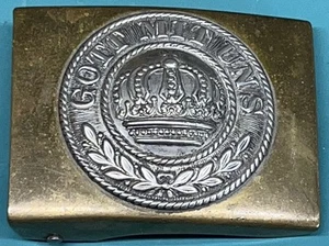 WW1 Imperial German Prussian Belt Buckle Original - Picture 1 of 2