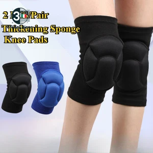 2 Pz/Paia Sport Ispessimento Ginocchiere Palestra Basket Pallavolo Ginocchiere B - Imagen 1 de 11