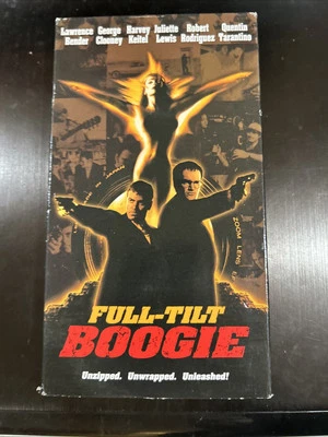 FULL-TILT BOOGIE documentary FROM DUSK TILL DAWN 2000 VHS Tarantino Clooney Rare - Image 1 of 4