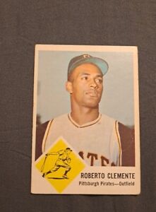 Roberto Clemente 1963 Fleer Vintage #56 Pirates Bk. 200$