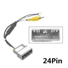 24Pin Car Audio Radio Parking Rear Camera Video Plug Converter Cable For CRV Fit
