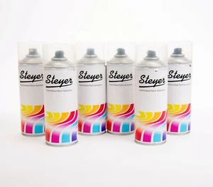 6 X Kawasaki Bright Lime Green Colour Code 7F Motorcycle Spray Paint Aerosol Can - Picture 1 of 3