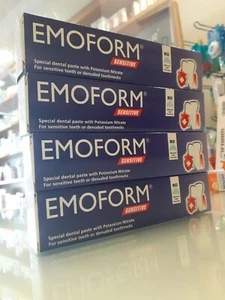 4X EMOFORM SENSITIVE SWISS DENTALPASTE 50ML - Bild 1 von 1
