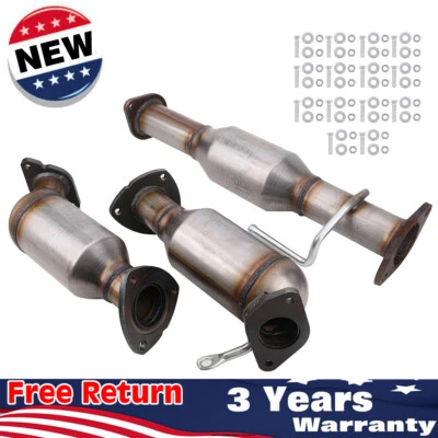 3 Set Catalytic Converter for 2007-2017 Chevrolet Traverse GMC Acadia 3.6L V6 Foto 1 de 4