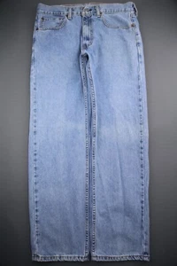 Men's 2012 Levi's 505 Regular Fit Straight Jeans Medium Wash Size 34x30  - Picture 1 of 8