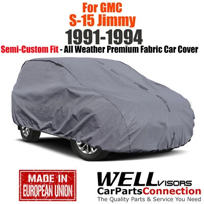 WellVisors Indoor Outdoor Durable All Weather Car Cover For 91-94 GMC S-15 Jimmy - Image 1 of 4