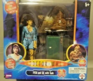 Doctor Who Peri & Sil w/Tank Underground Toy Signed Autograph Nicola Bryant BNOC - Picture 1 of 3