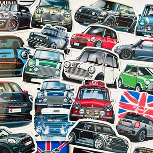 20pc Stickers for Mini Cooper Austin Mini Rover Mini BMW Mini Classic Icon