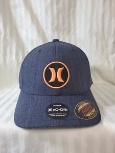 Gorra/Gorra Hurley H20 Dri Super Icon para Hombre - Azul - Ajuste Flexible Talla L/XL - Imagen 1 de 8