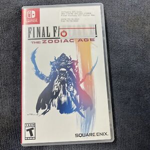 Final Fantasy XII (12): the Zodiac Age Nintendo Switch Very Good