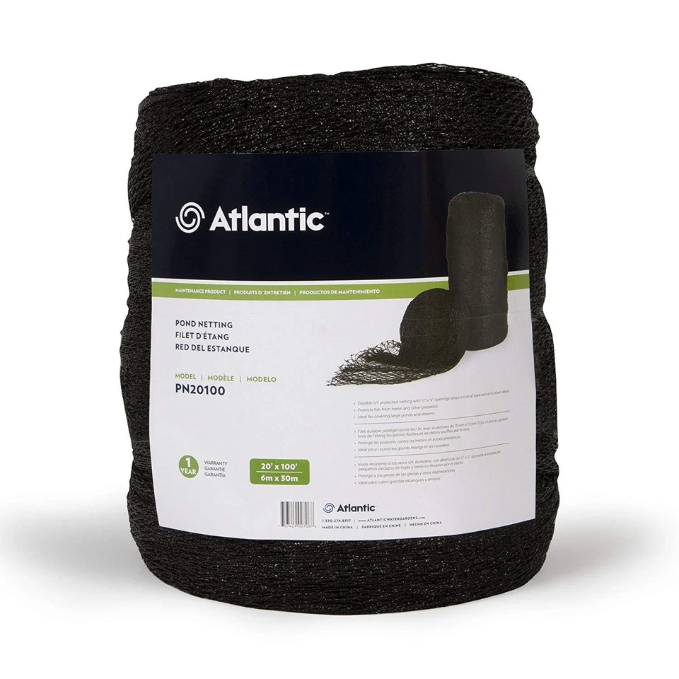 Atlantic Water Gardens 20x100' Ultra Red/Red PN20100 Cubierta para Estanques y Piscinas Foto 1 de 1