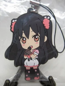 K On 5th Anniversary Azusa Nakano Pink Rubber Strap Key Chain From Japan - Picture 1 of 6