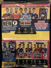 topps match attax 2021 22 21/22 multipack 1st edition inc gold limited edition
