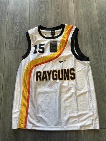 NEW Nike Vince Carter #15 Rayguns White Basketball Jersey CV1970-100 Size Large Cover