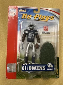 TERRELL OWENS 2007 NFL Gracelyn Toys Re-Plays Series IV 5"  w/ Base Cowboys NIB - Picture 1 of 2
