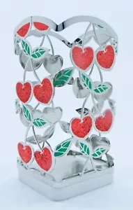 SOPORTE DE JABÓN BATH & BODY WORKS VALENTINE ROJO BRILLO CORAZONES CEREZA ESPUMA SUAVE - Imagen 1 de 14
