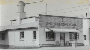 Farmington Sweet Feed Mill Farmington Kentucky fotografia d'epoca anni 50 - Foto 1 di 2