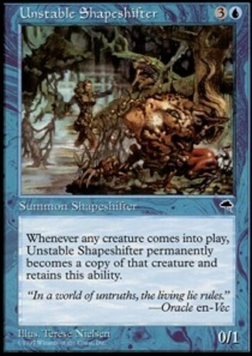 Unstable Shapeshifter ~ Heavily Played Tempest MTG Magic UltimateMTG Blue Card - Image 1 of 1