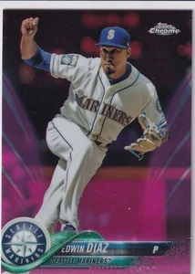 Edwin Diaz - Pink Refractor - 2018 Topps Chrome - Picture 1 of 1