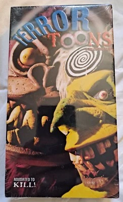 SEALED Terror Toons Vhs 2002 Animation Movie Horror Film #BD9026 Lizzy Borden - Image 1 of 4