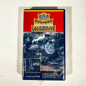 The Durango & Silverton Narrow Gauge Railroad, Rebirth Of A Locomotive 482, VHS - Imagen 1 de 5