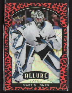 2020-21 Upper Deck Allure - Martin Jones #31 Leopard SP - Bild 1 von 2