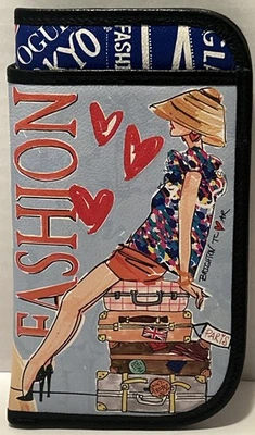 Brighton Fashionista Funda Niñas Cuero Doble Gafas Estuche Gafas de Sol Foto 1 de 4