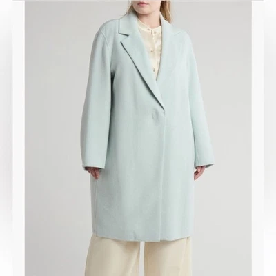 Vince Plus Classic Straight Wool Blend Coat Womens Size 1X - Image 1 of 4