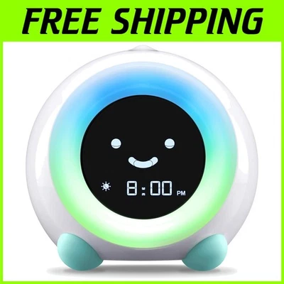 Reloj despertador y entrenador de sueño para niños Mella - azul ártico Foto 1 de 4