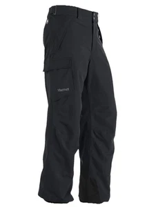 Pantalones de esquí de nieve aislados Marmot para hombre XXL negros bolsillos carga usados en excelente estado cremallera a presión - Imagen 1 de 21