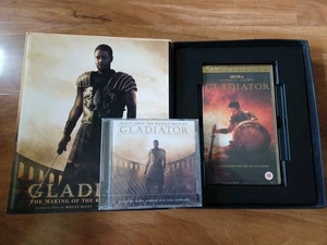 Gladiator Limited Edition Box Set Book /  VHS Video / CD New &Sealed  FREE Post - Picture 1 of 13