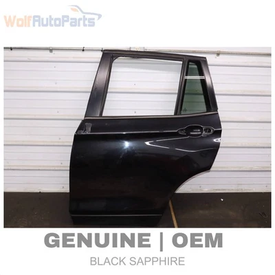 BMW X3 2011-2017 - Carcasa de puerta trasera izquierda / PIEL / Marco 7238695 Foto 1 de 4