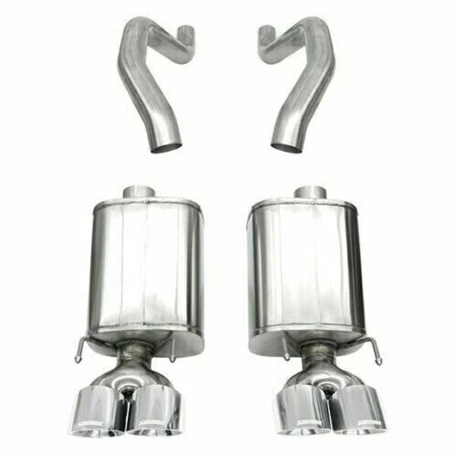 Sistema de escape CORSA 21077 3 pulgadas Xtreme eje trasero pulido para Corvette V8 06-13 Foto 1 de 1