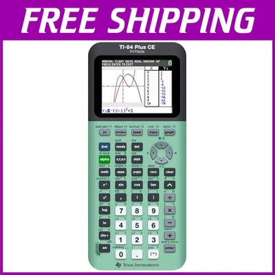 TI-84 Plus  Color Graphing Calculator, Mint - Image 1 of 4