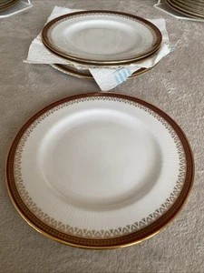 Paragon Royal Albert HOLYROOD Bone China 6 Salad PLATES 8” 20.5cm - Photo 1/6