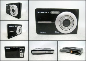 Olympus FE-20 Black 8.0MP Digital Camera  (2007) - Picture 1 of 8