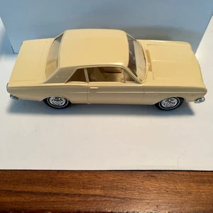 1966 Ford Falcon Futura Sports Coupe Plastic Promo Model 1/25 Scale Ivory Color - Picture 1 of 11