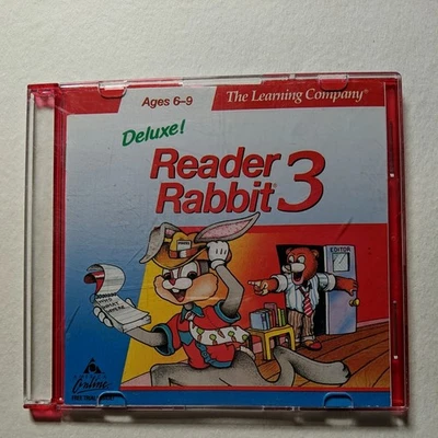 Vintage Reader Rabbit 3 Deluxe - The Learning Company - Изображение 1 из 3