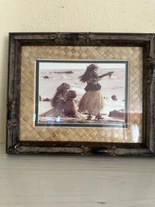 Randy Jay Braun Framed Hawaiian Art/Photography - Signed 11.5" x 9" - Picture 1 of 11
