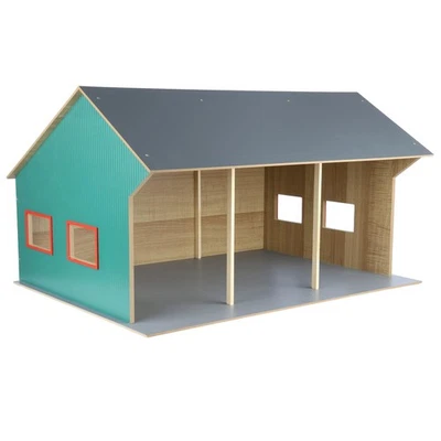 Universal Hobbies 1/16 Farm Machinery 3 Bay Shed w/ High Roof, 610260 - Image 1 of 4