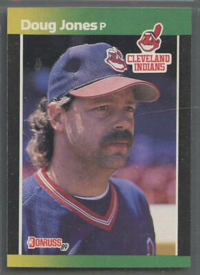 1989 Donruss Baseball's Best #173 Doug Jones Cleveland Indians - Image 1 of 2