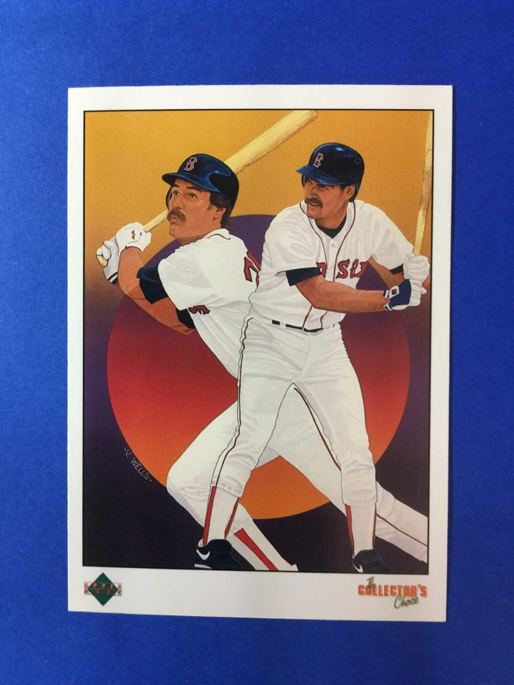 1989 UPPER DECK #687 WADE BOGGS Boston Red Sox Team CL *  NM-MT or BETTER   - Image 1 of 4