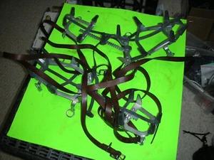 De Colección SALEWA DBP 12-Puntos W. Alemania Crampones Zapato de Hielo Escalada Montañismo - Imagen 1 de 4