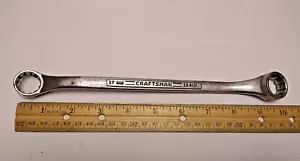 Craftsman Box Wrench 17MM 19MM V Series Vintage Made in USA G2105 - Picture 1 of 4