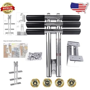 3-Step Marine Boat Ladder - Lightweight, Removable & Enhanced Safety Features - Picture 1 of 9
